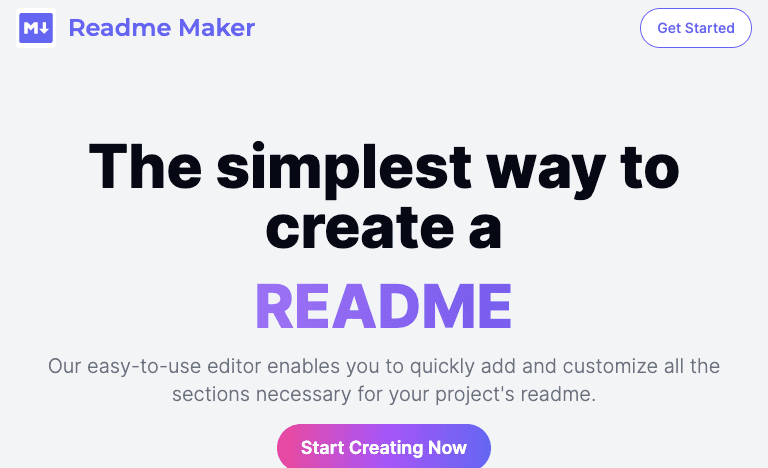 Readme Maker